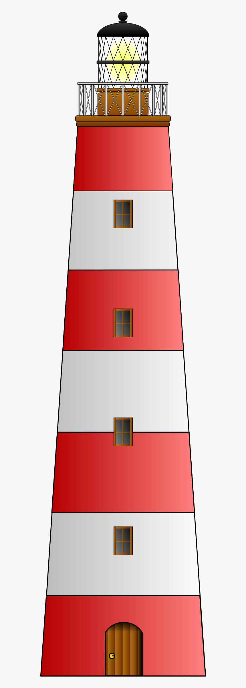 Download Clip Art Lighthouse Svg Lighthouse Clip Art Hd Png Download Kindpng