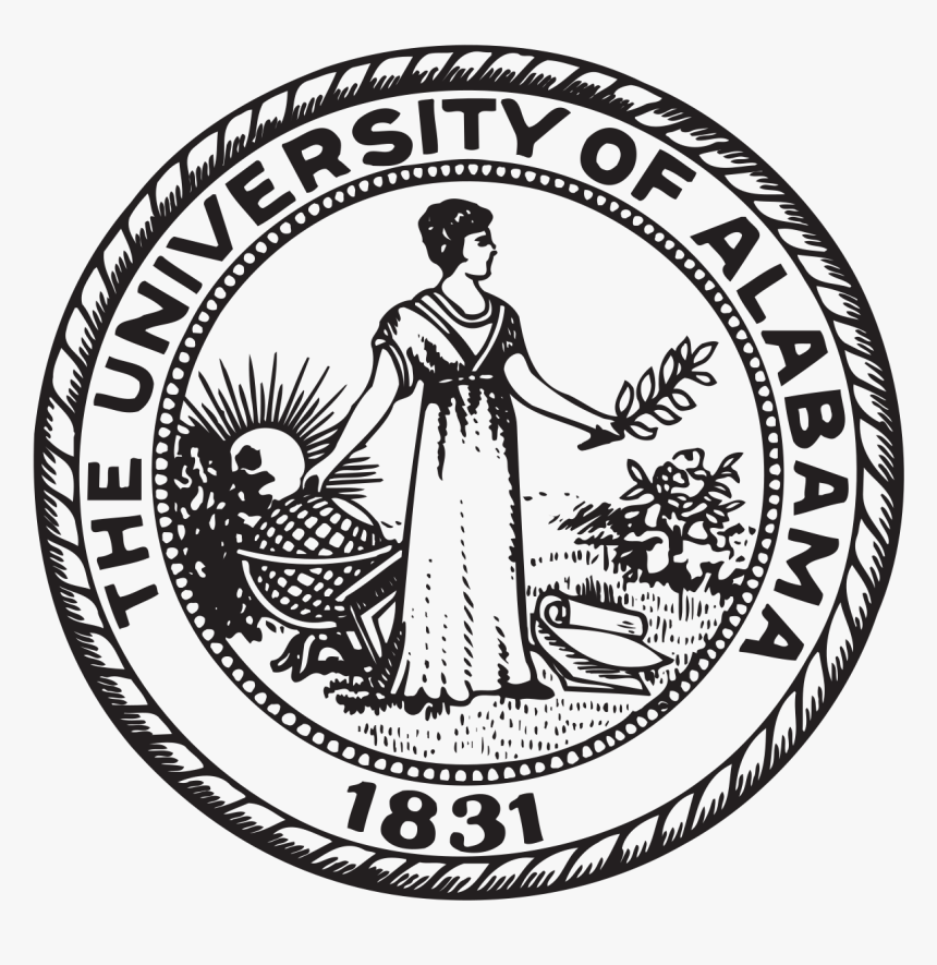 University Of Alabama Seal White, HD Png Download, Free Download