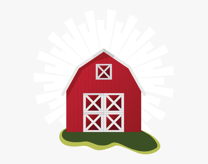 Farm Barn Png Image Clipart - Red Barn Clip Art, Transparent Png, Free Download