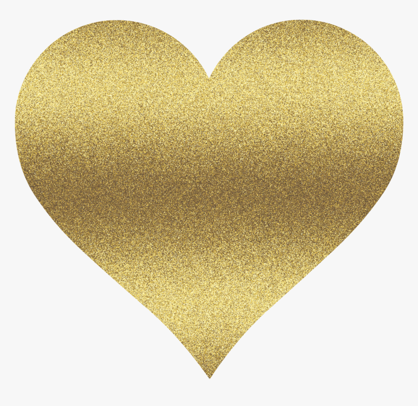 Gold Heart Clip Art - Heart, HD Png Download, Free Download