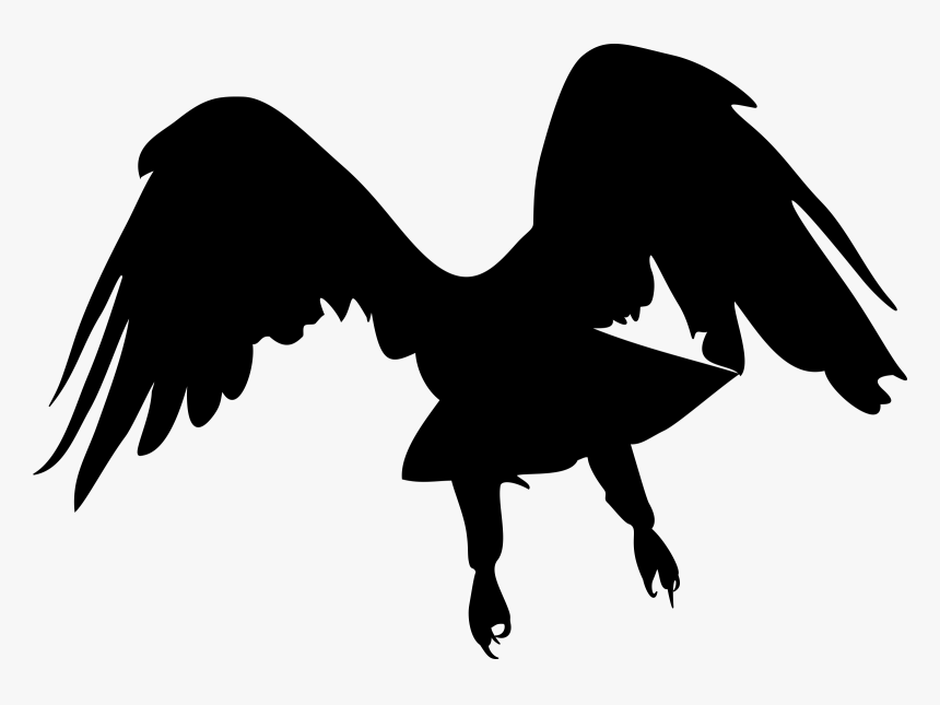 Eagle Clip Arts - Eagle Cut Out Black, HD Png Download, Free Download