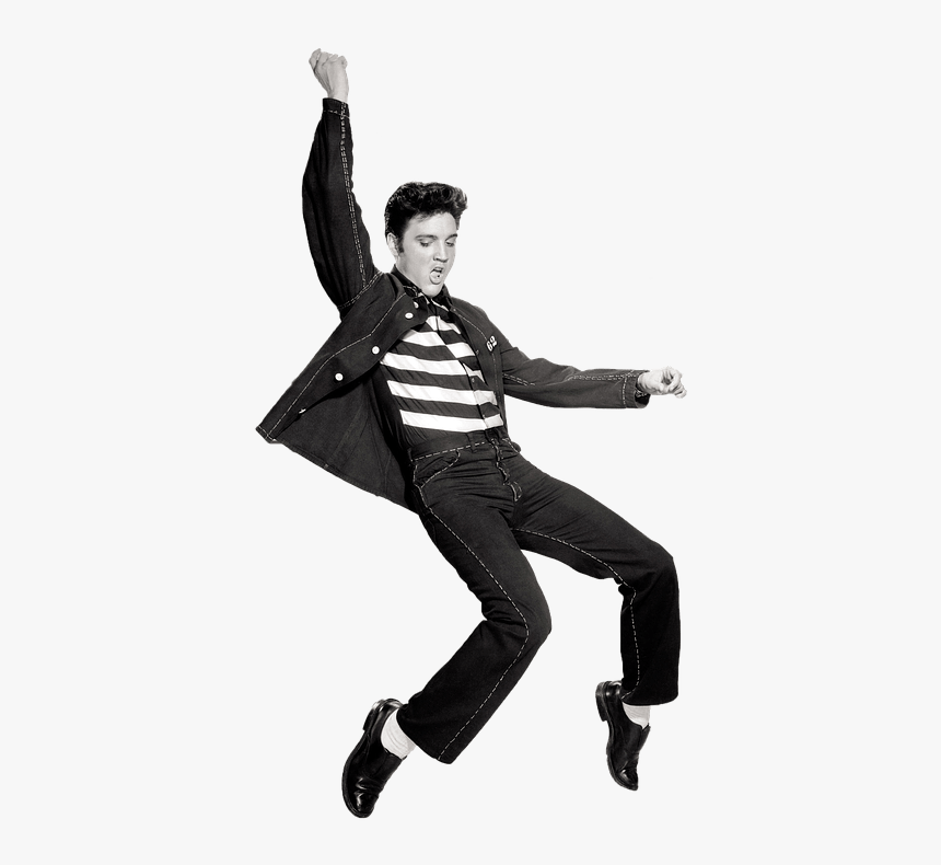 Dancing Elvis Presley - Elvis Presley Jailhouse Rock, HD Png Download, Free Download