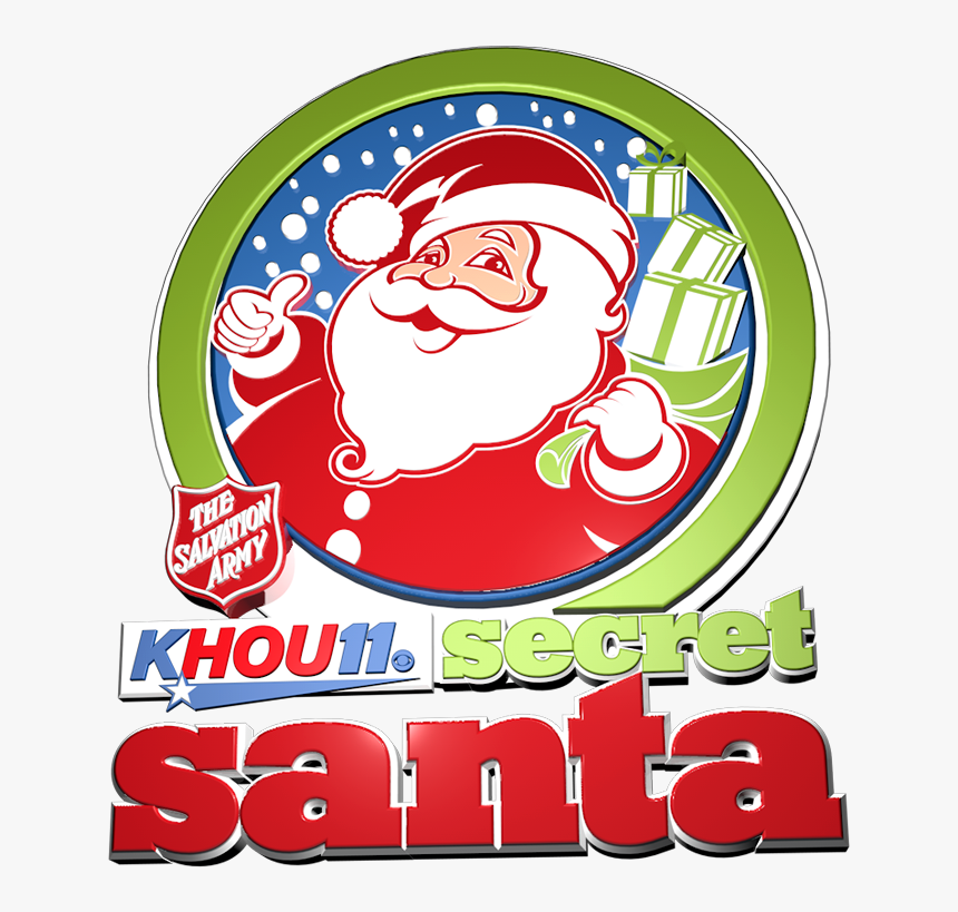 Secret Santa Logo - Khou 11 Secret Santa, HD Png Download, Free Download