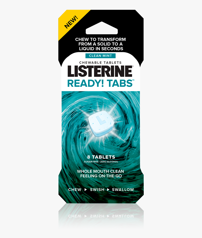 Image Result For Listerine Ready Tabs - Listerine Ready Tabs, HD Png Download, Free Download