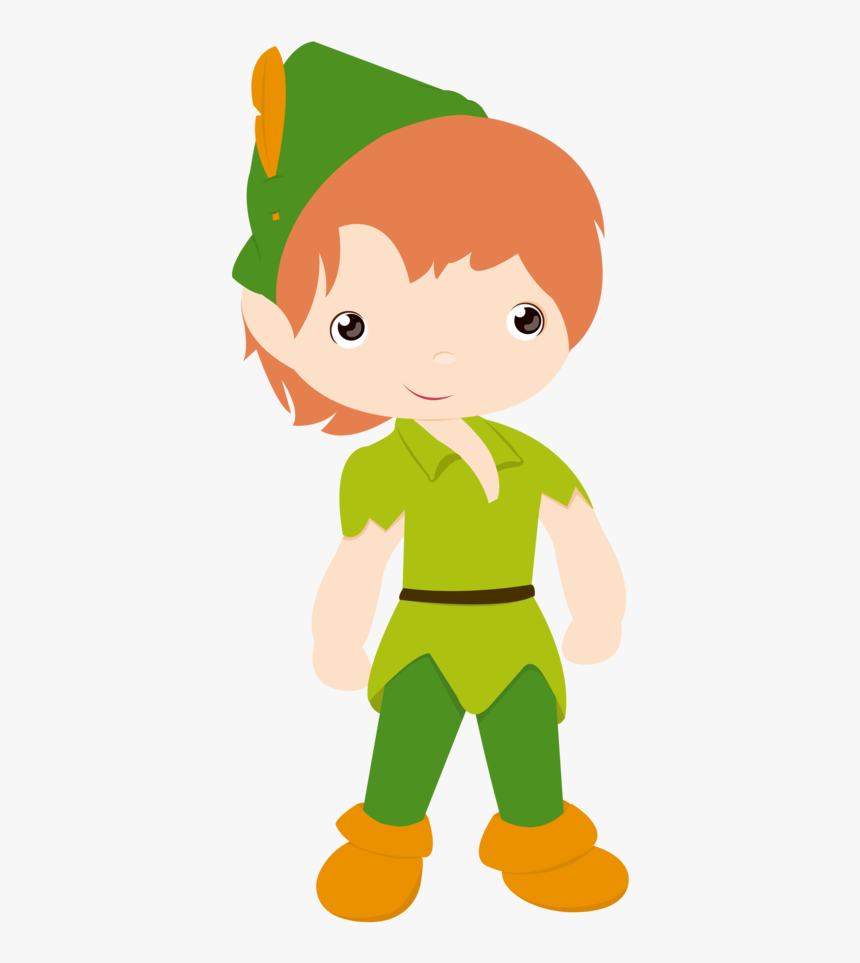 Cute Peter Pan Clipart - Peter Pan Cute Png, Transparent Png, Free Download