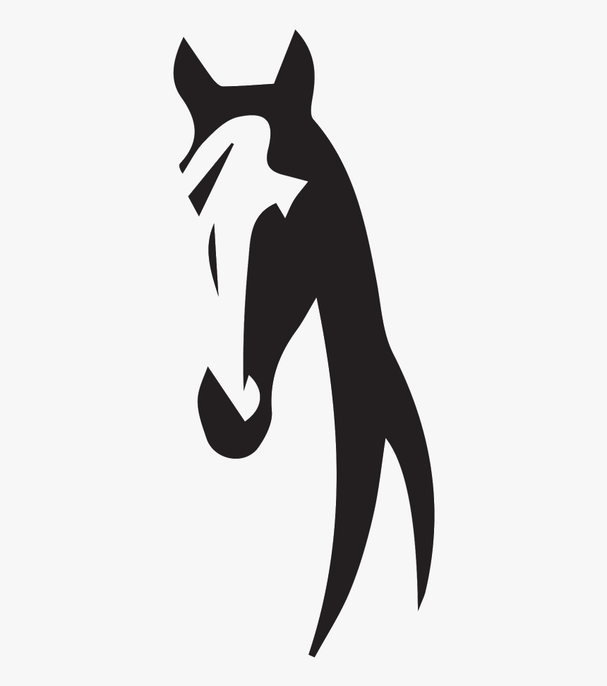 Cat Logo Canidae Dog Silhouette - Horse Logo Png, Transparent Png, Free Download