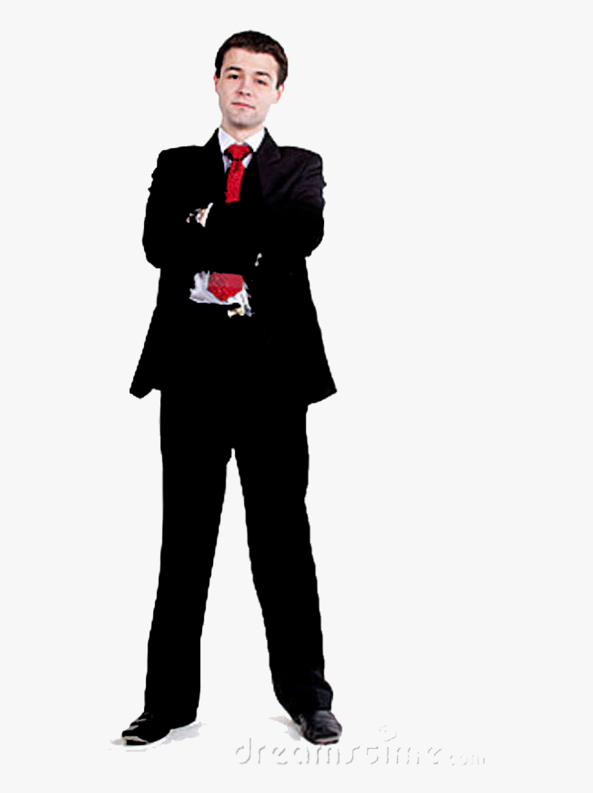 Transparent Man Standing Png - Tuxedo, Png Download, Free Download