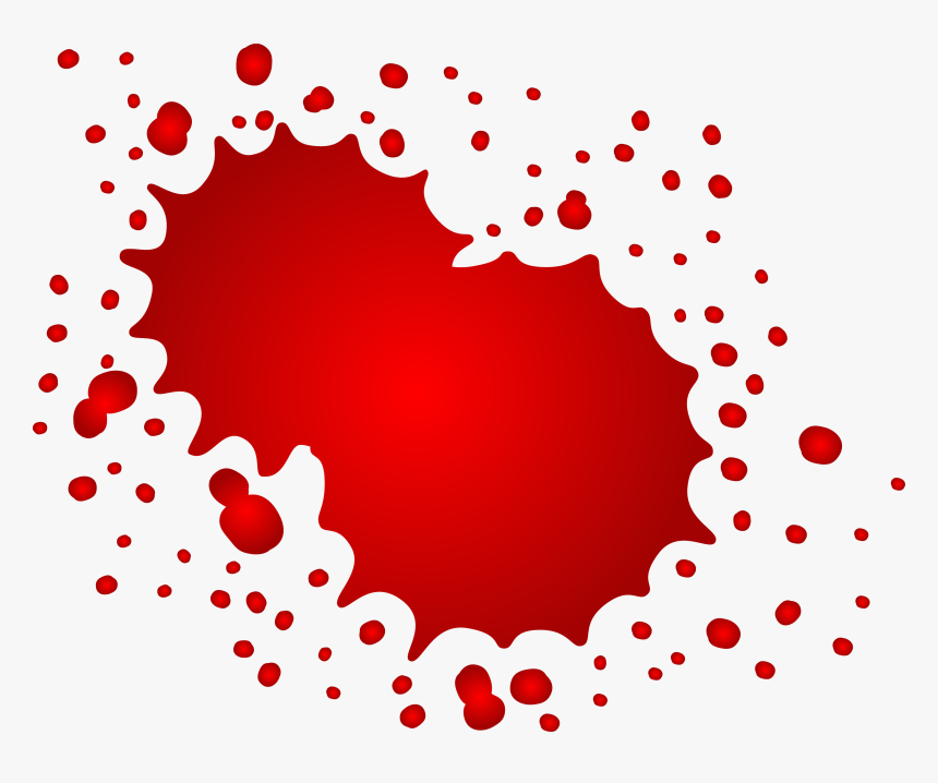 Blood Euclidean Vector Illustration - Circle, HD Png Download, Free Download