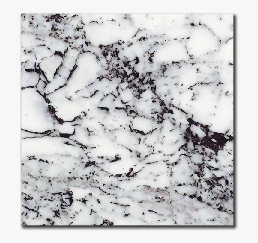 Asena White Busy Vein - White Marble Black Veins, HD Png Download, Free Download