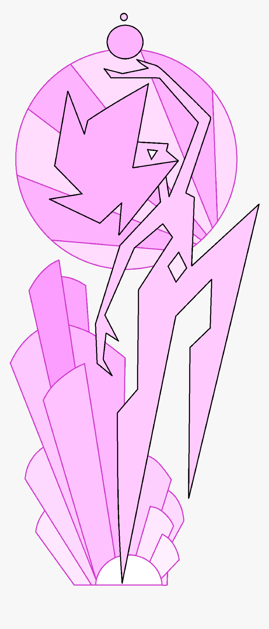 Diamond Line Png - Steven Universe Pink Diamonds Png, Transparent Png, Free Download