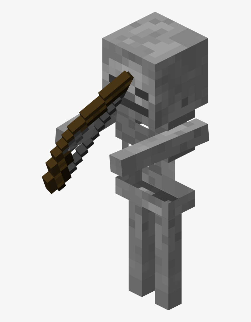 Minecraft Mods Skeleton Mob Mojang - Skeleton Minecraft, HD Png Download, Free Download