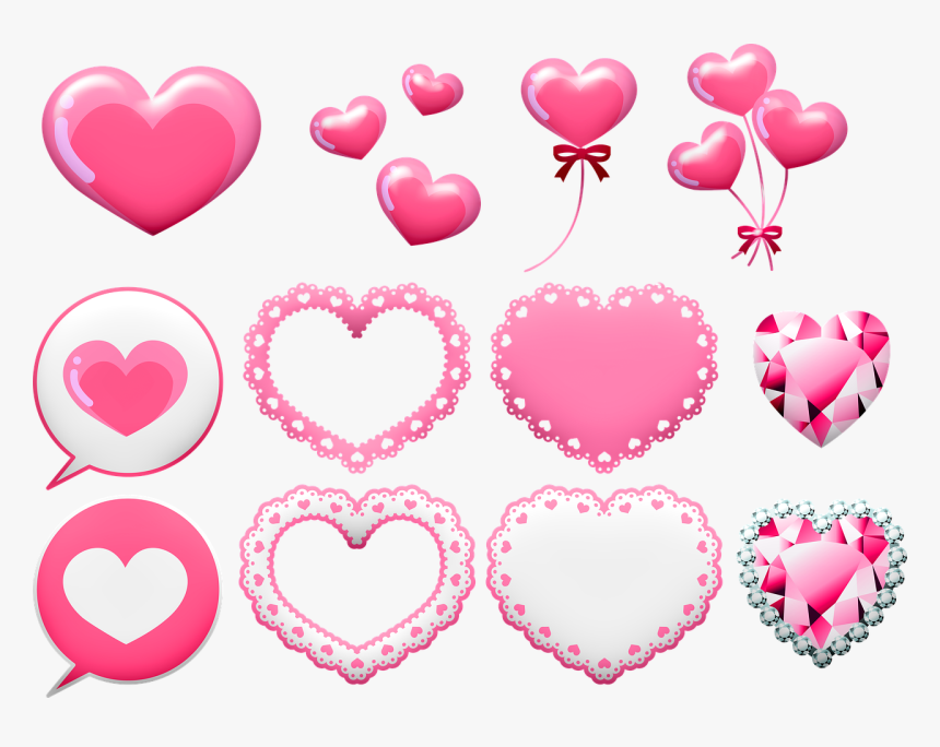 Valentine Clip Art, Valentine Banner, Valentine Balloon - Valentine Banners Images Clip Art, HD Png Download, Free Download