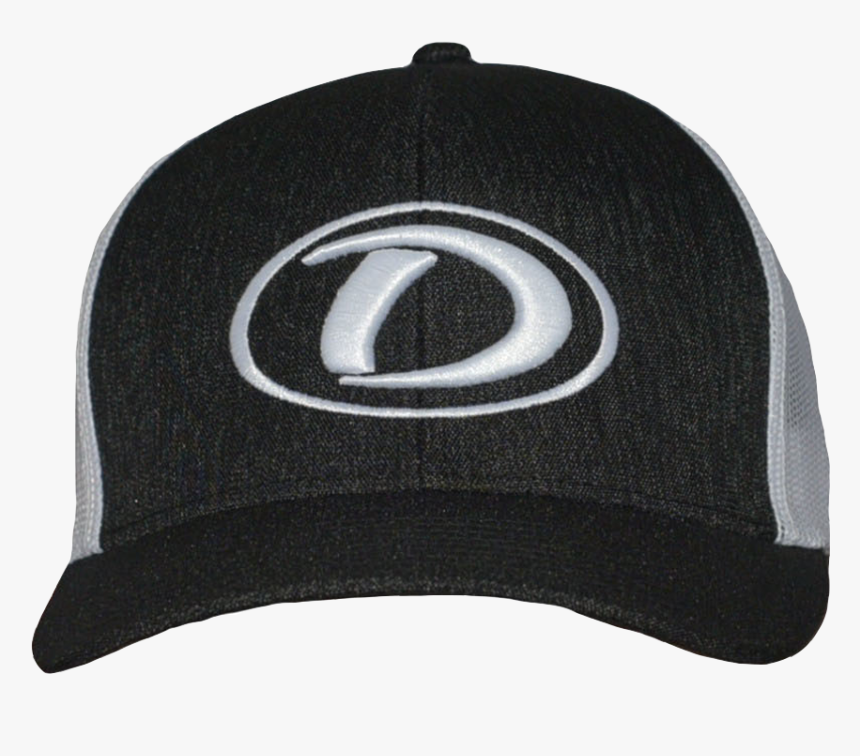 Black Heather & White Snapback - Baseball Cap, HD Png Download, Free Download