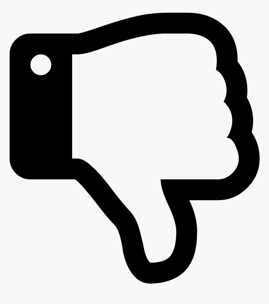 Bad - Thumbs Down Icon Transparent Background, HD Png Download, Free Download