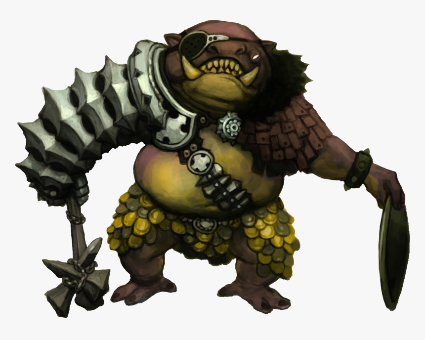 Transparent Ogre Clipart - Orc Kim Dragon Nest, HD Png Download, Free Download