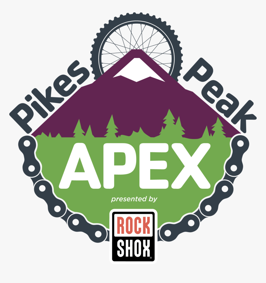 Pikes Peak Apex Logo"
 Class="img Responsive Owl First - Rock Shox, HD Png Download, Free Download