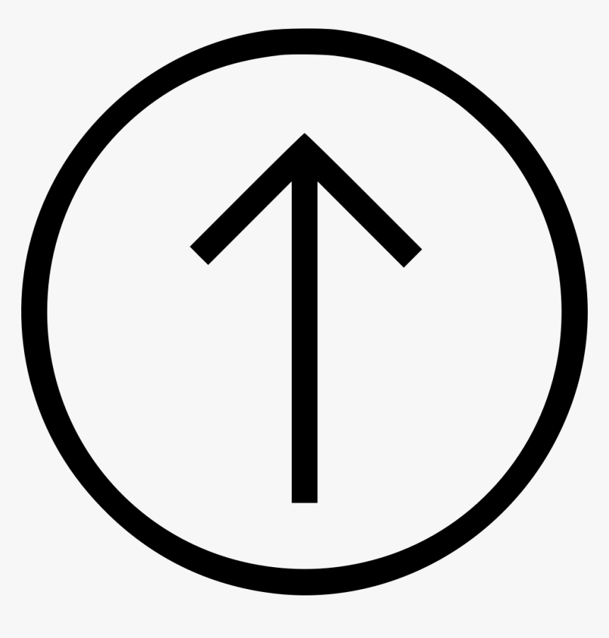 Transparent White Up Arrow Png - Number 2 With Circle, Png Download, Free Download