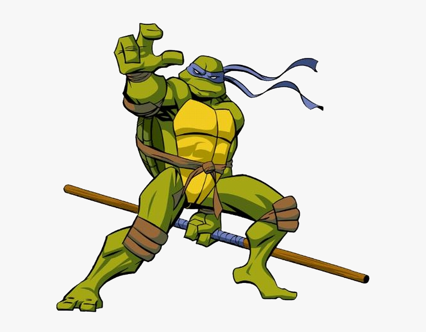 Ninja Turtles Png - Ninja Turtles Donatello Cartoon, Transparent Png, Free Download