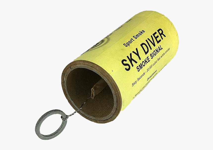 Sport Smoke Sky Diver Smoke Grenade - Label, HD Png Download, Free Download