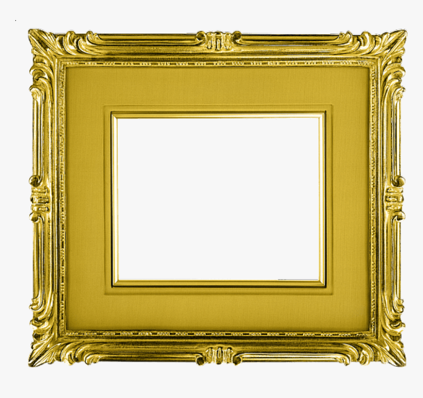 Transparent Gold Picture Frames, HD Png Download, Free Download