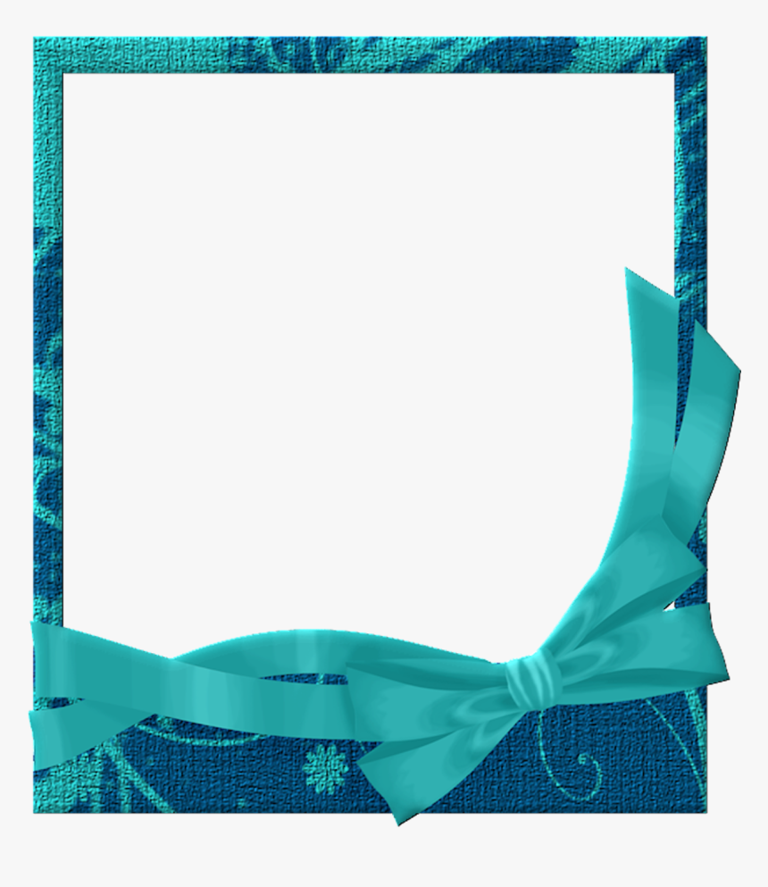 Imágenes Para Cuadros, Azul, Etiquetas, Marcos Gratis, - Blue Photo Frame Png, Transparent Png, Free Download