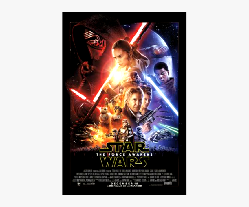 New Star Wars - Poster De Star Wars 7, HD Png Download, Free Download