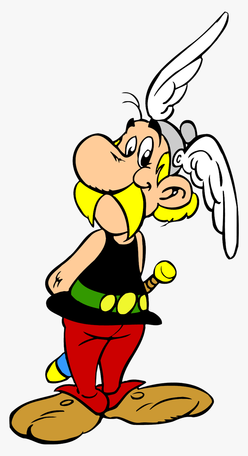 Asterix Moustache Gaulois - Asterix E Obelix Png, Transparent Png, Free Download