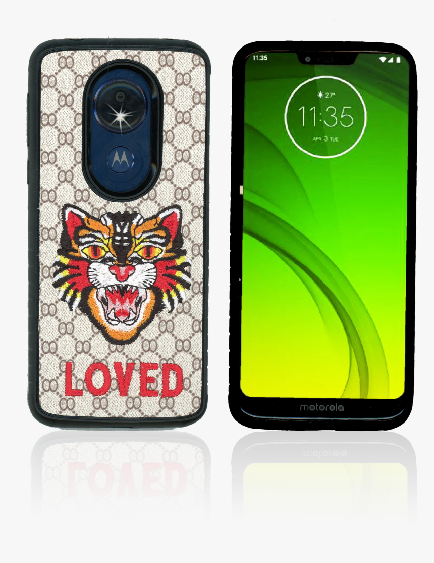 Motorola G7 Power/g7 Supra Mm Pattern Tiger Case, HD Png Download, Free Download