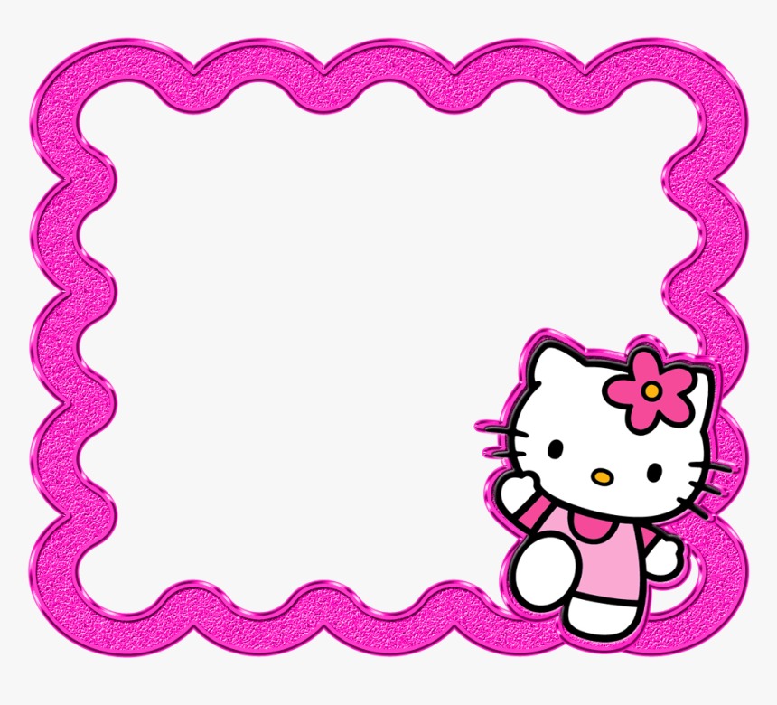 Borders Images And Backgrounds Hello Kitty Name Hd Png Download Kindpng
