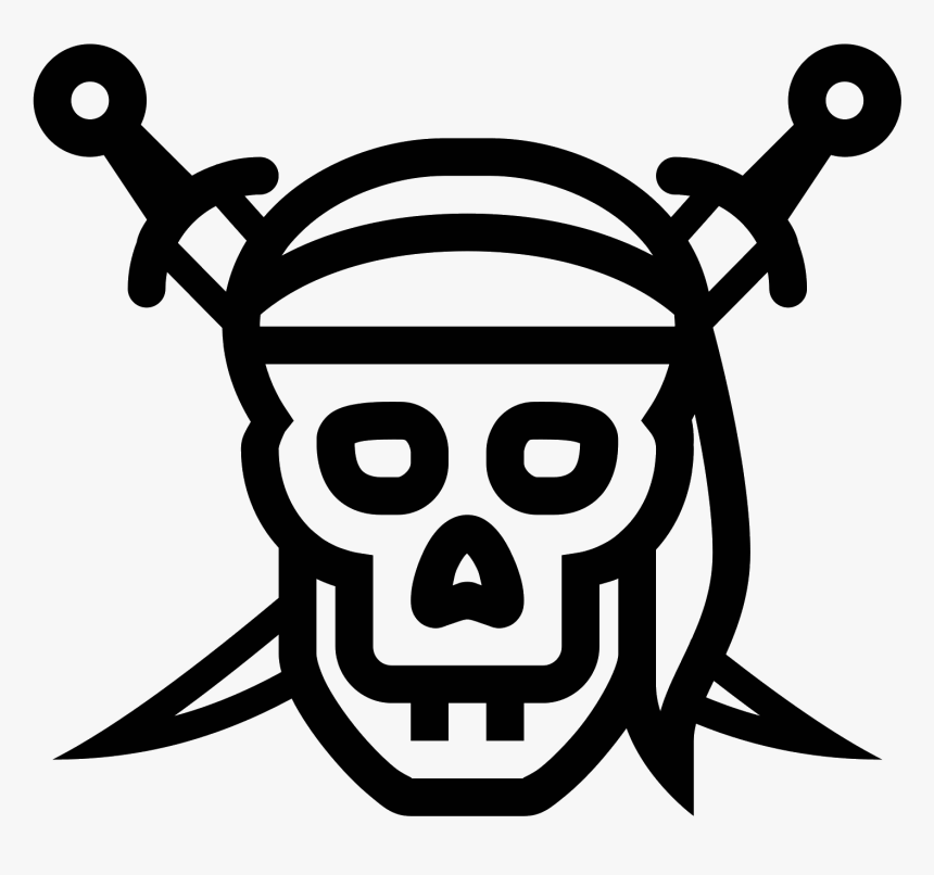 Danger Clipart Pirate - Pirates Of The Caribbean Icon, HD Png Download, Free Download
