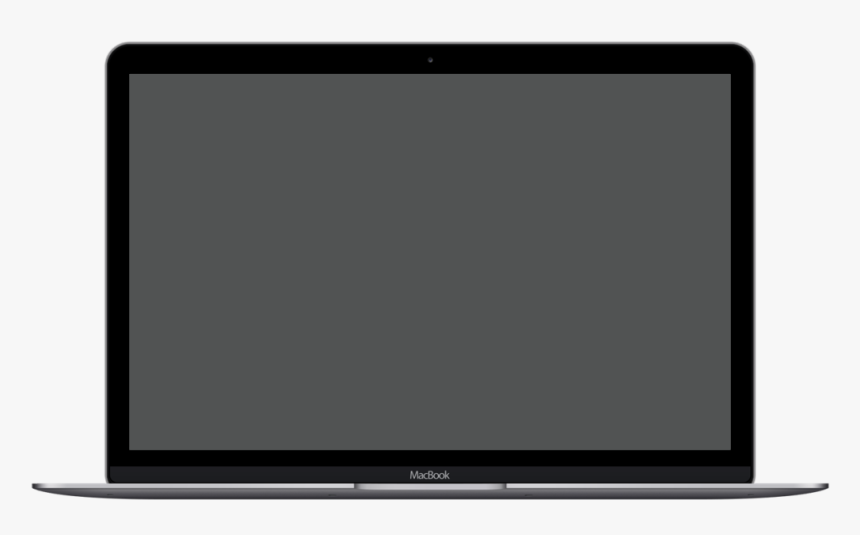 Macbook Silver Black - Laptop Image For Website, HD Png Download, Free Download