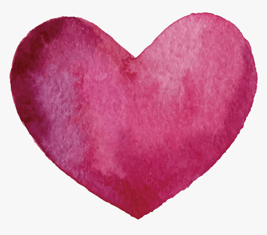 Pink Heart Drawing, HD Png Download, Free Download