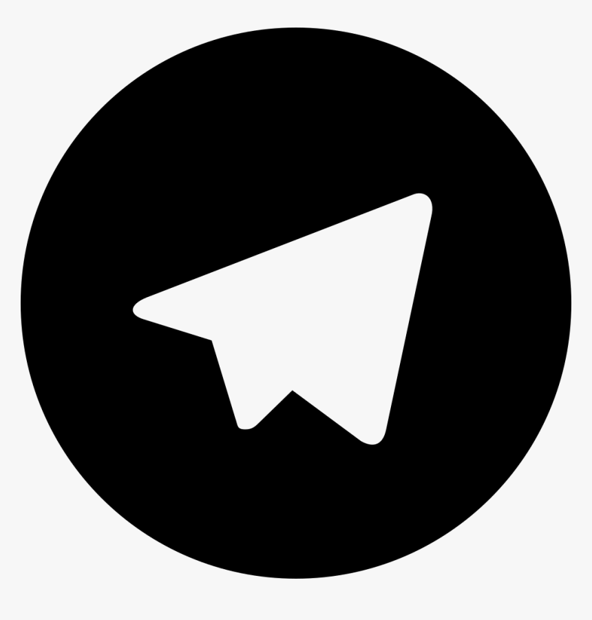 Circle Telegram Icon Png, Transparent Png, Free Download