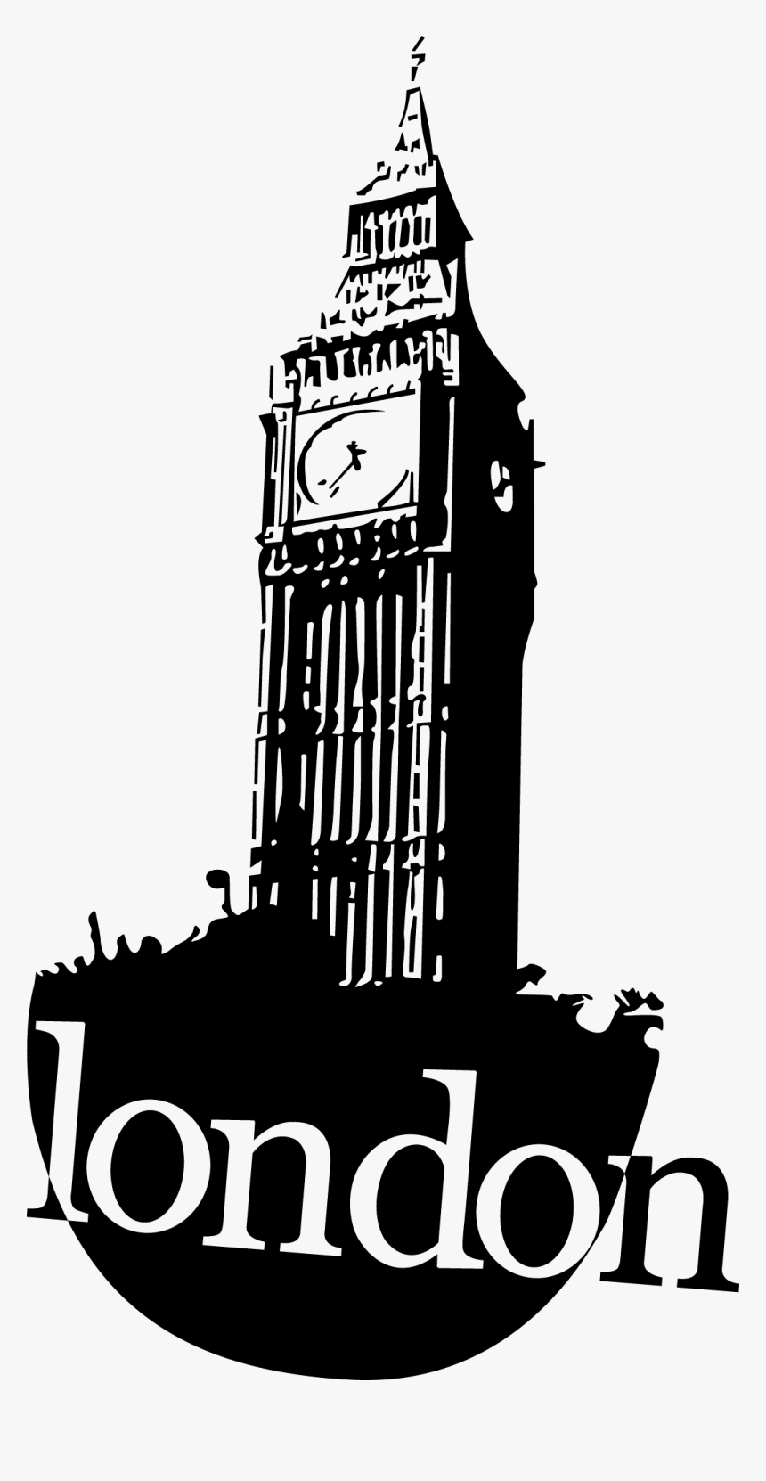 Collection Of Png - London Big Ben Logo, Transparent Png, Free Download