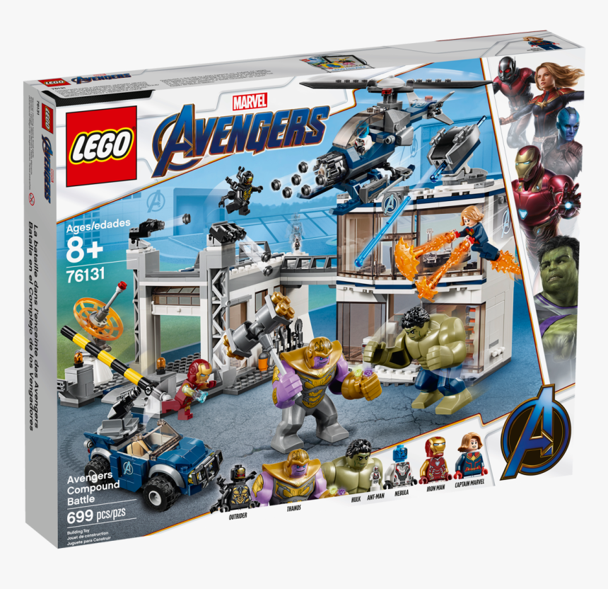 Lego Avengers Compound Battle, HD Png Download, Free Download