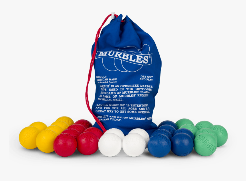 Murbles 8 Player 28 Ball Large Tournament Set - Bocce, HD Png Download, Free Download