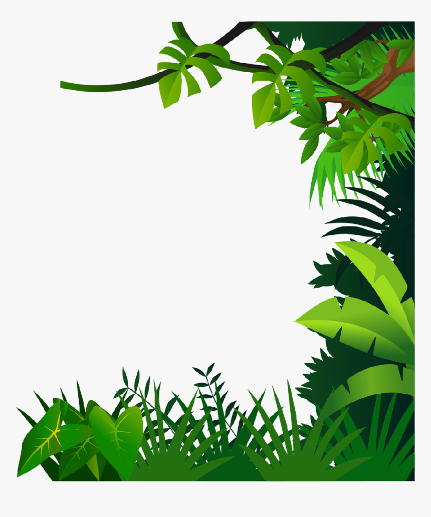 Free Jungle Border Template