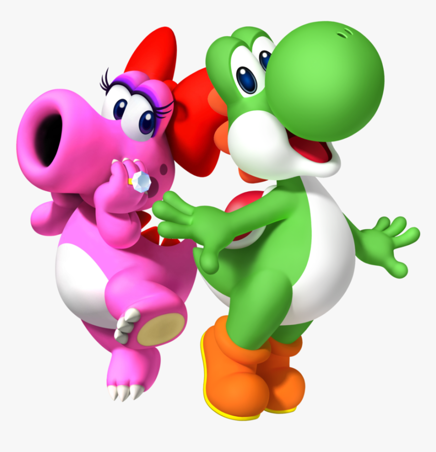 Yoshi And Birdo - Birdo Mario, HD Png Download, Free Download