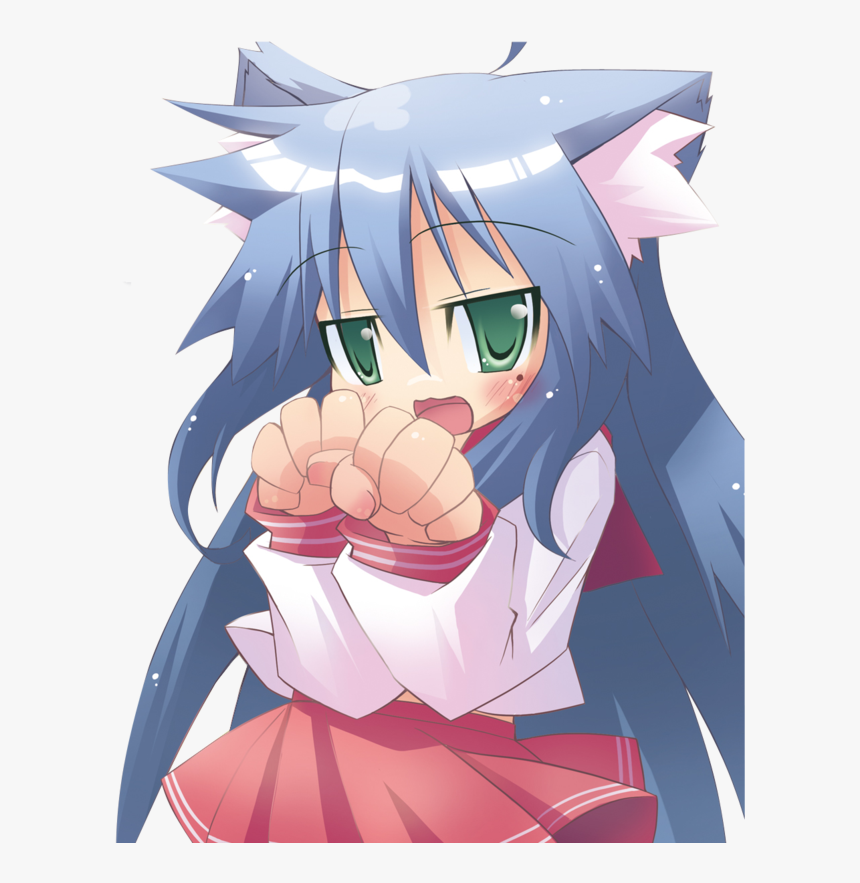 Konata Izumi Cat Girl, HD Png Download, Free Download