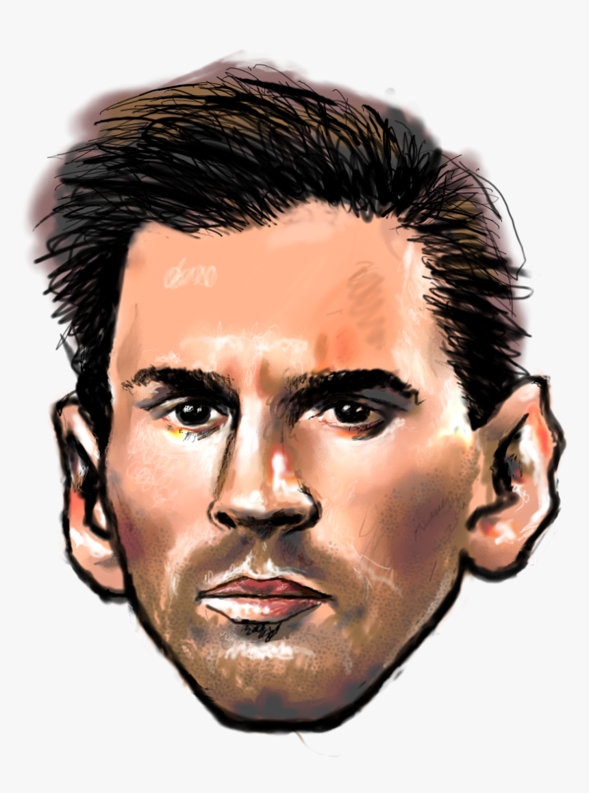 Transparent Lionel Messi Png - Messi Face Png Transparent, Png Download, Free Download