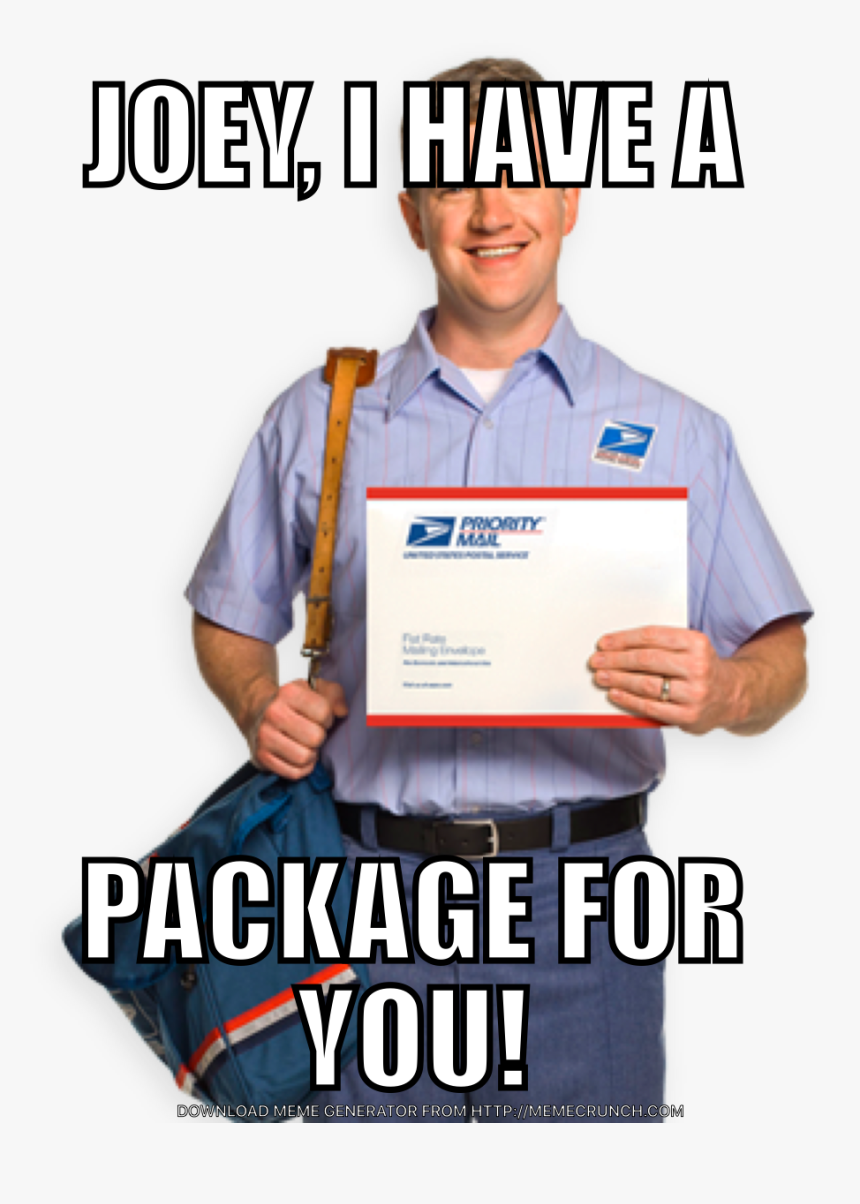 Mailman Package - Usps Delivery Guy, HD Png Download, Free Download