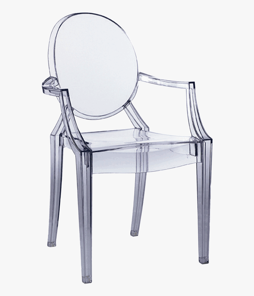 Drawing Chairs Ghost Chair - Louis Ghost Chair Png, Transparent Png, Free Download