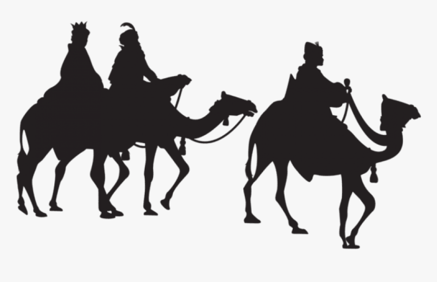 Free Png Three Kings Silhouette Png Images Transparent - Three Kings Silhouette Png, Png Download, Free Download