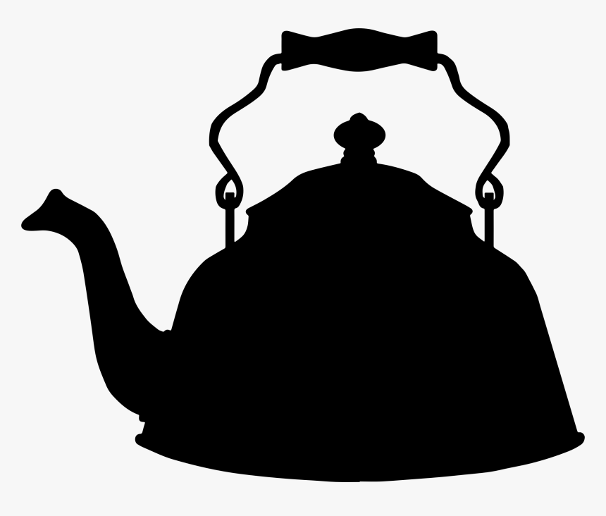 Silhouette Of A Teapot, HD Png Download, Free Download