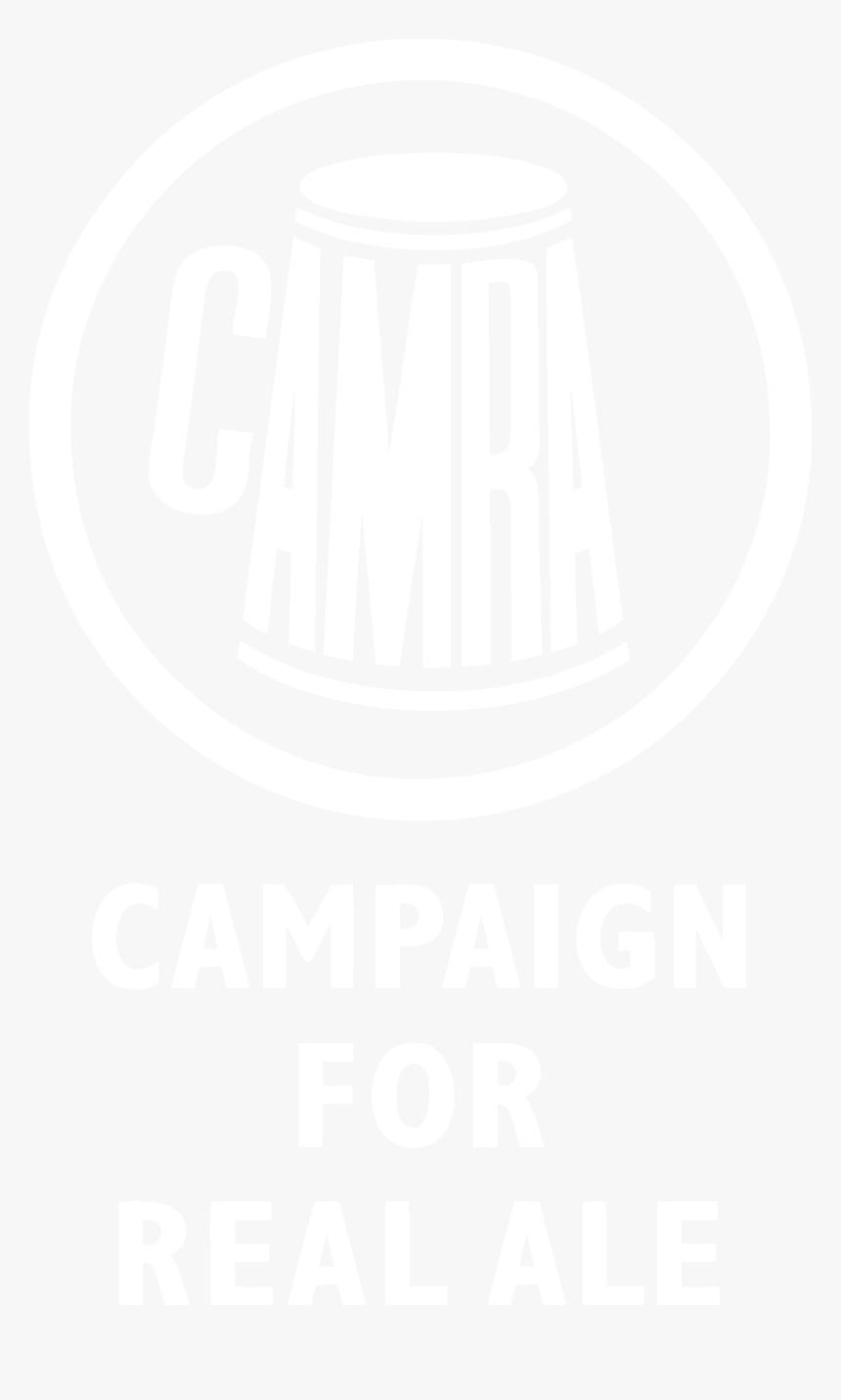 Footer Camra Logo White - Campaign For Real Ale Badge, HD Png Download, Free Download