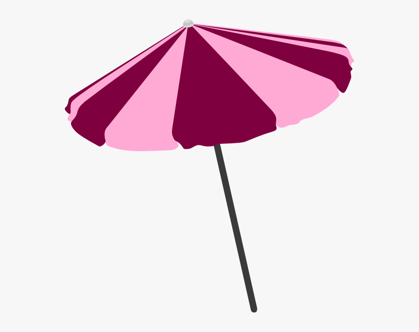 Transparent Beach Chair Clipart Black And White - Beach Umbrella Clip Art Png, Png Download, Free Download