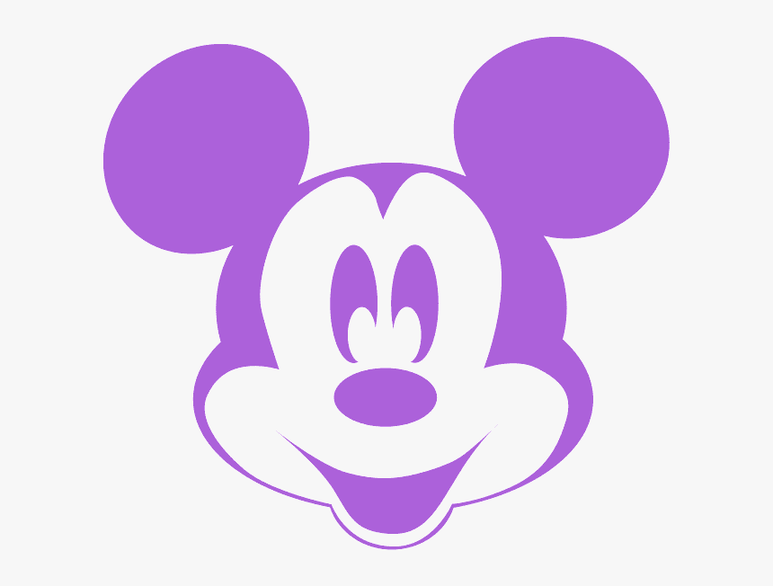 Mickey Mouse Face Cut Outs, HD Png Download, Free Download