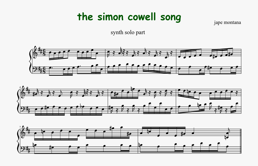 Sheet Music, HD Png Download, Free Download