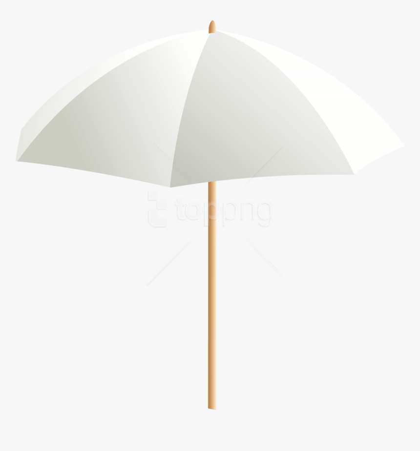 Free Png Download Beach Umbrella White Clipart Png - Beach Umbrella White Png, Transparent Png, Free Download