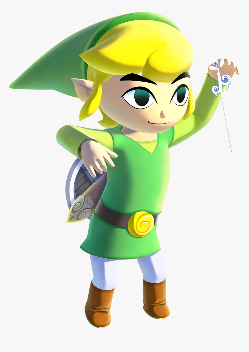 Link Png Zelda - Zelda Wind Waker Hd Link, Transparent Png, Free Download